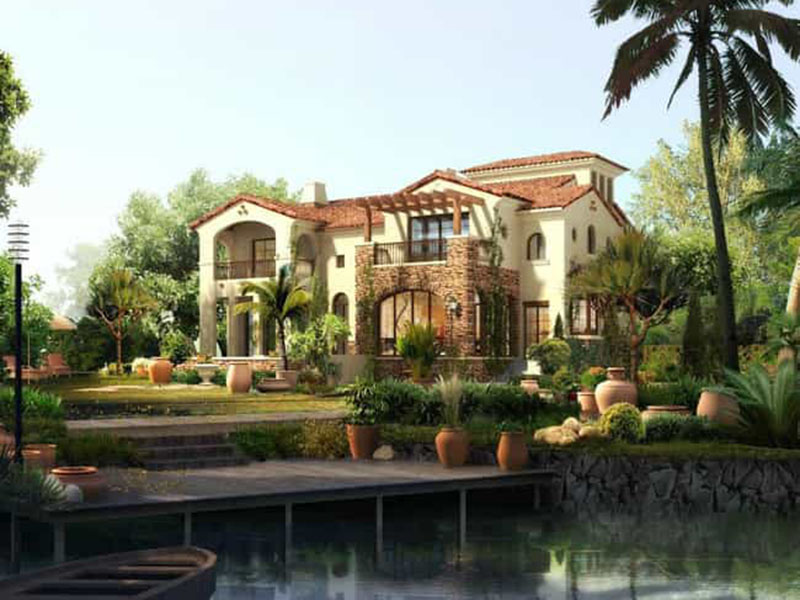 花園別墅景觀(guān)設計